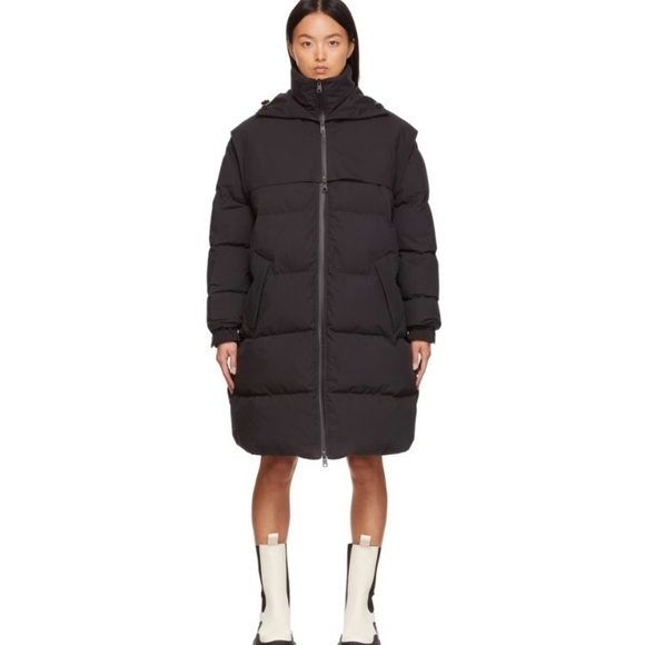 BOTTEGA VENETA Down Frosted Poplin Long Puffer - Picture 2 of 8